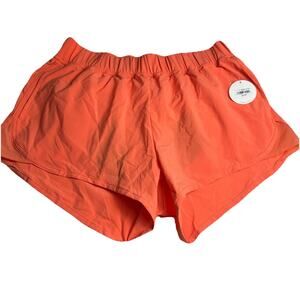 Offline By Aerie Women’s Orange Real. Period. Running Shorts Medium NWT $50